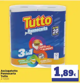 Ok Sigma Tutto Asciugatutto Pannocarta 2 rotoli offerta
