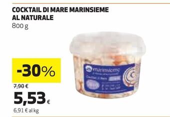 Ipercoop Cocktail di mare marinsieme al naturale offerta