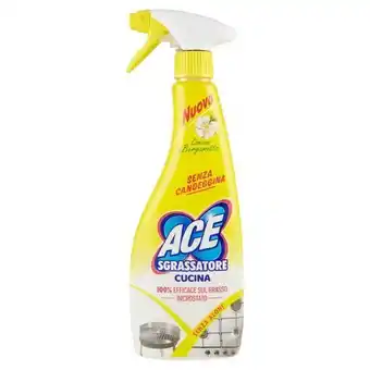 La Saponeria Ace spray sgrassat.cucina senza candeg.limone&bergam.500 ml offerta
