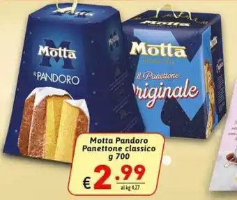 Ipercarni Motta Pandoro Panettone Classico 700 g offerta