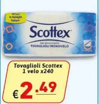 Scottex Tovaglioli 1 velo x 240