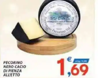 Vivo Supermercati Pecorino Nero Cacio Di Pienza All"etto offerta