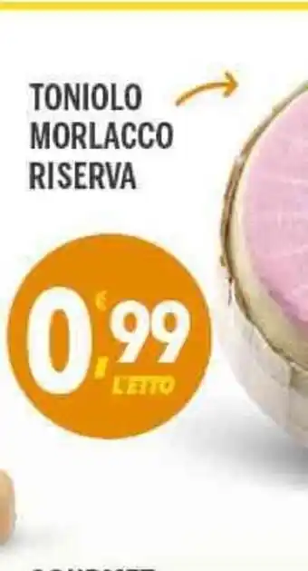 Toniolo Morlacco Riserva