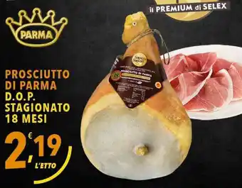 Prosciutto Di Parma D.O.P Stagionato 18 Mesi