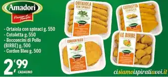 Supermercati Dok Amadori offerta