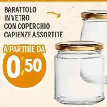 Supermercati Dok Barattolo In Vetro Con Coperchio Capienze Assortite offerta