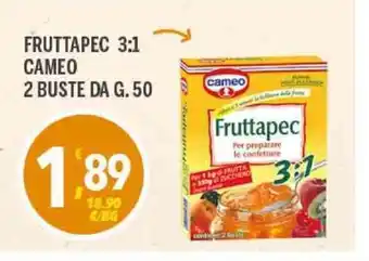 Supermercati Dok Fruttapec 3:1 Cameo 2 Buste Da 50g offerta
