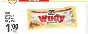 Wudy di Pollo e Tacchino Aia 250g