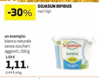 Ipercoop Sojasun bifidus offerta