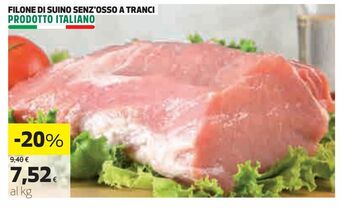 Coop Filone di suino senz''osso a tranci offerta