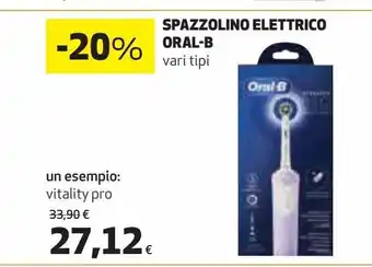 Ipercoop Spazzolino elettrico oral-b offerta