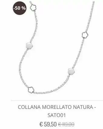 Collana morellato natura