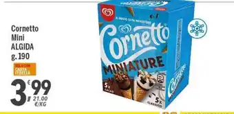 Supermercati Dok Algida Cornetto Mini 190g offerta