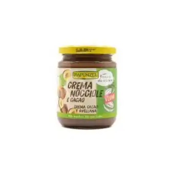 Crema di nocciole e cacao rapunzel 250g