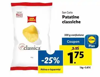 Lidl Patatine classiche offerta