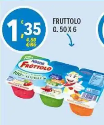 Supermercati Dok Fruttolo 50 x 6g offerta