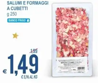 MD Discount Salumi e Formaggi a Cubetti 250 g offerta