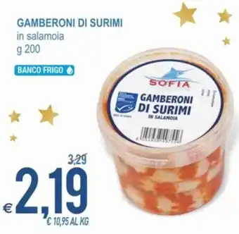 MD Discount Sofia Gamberoni di Surimi 200 g offerta