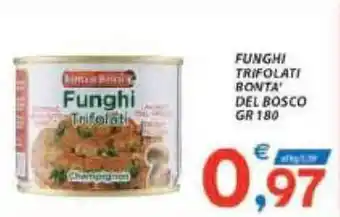 Vivo Supermercati Bontà di Bosco Funghi Trifolati 180 gr offerta