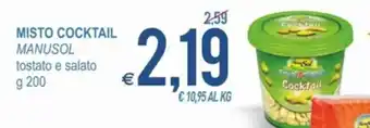MD Discount Manusol Misto Cocktail 200 g offerta