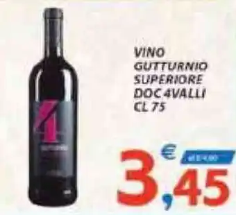Vino Gutturnio Superiore DOC 4 valli 75 cl