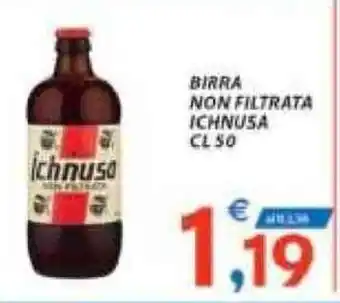 Vivo Supermercati Ichnusa Birra Non Filtrata 50 ml offerta