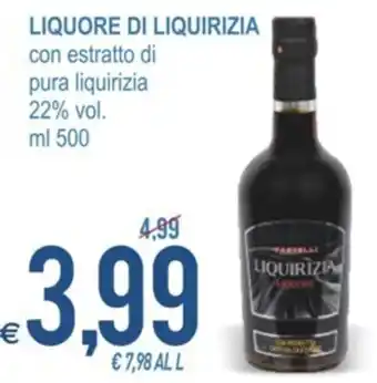 MD Discount Liquore di Liquirizia 500 ml offerta