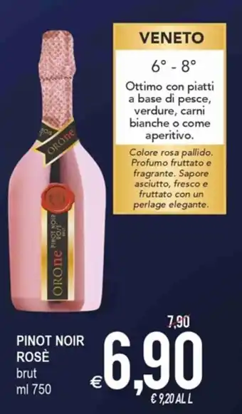 Pinot Noir Rosè 750 ml
