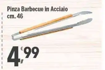 Pinza Barbecue in Acciaio 46cm
