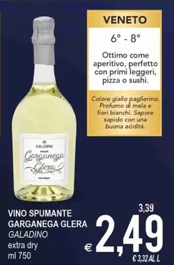 MD Discount Galadino Vino Spumante Garganega Glera 750 ml offerta