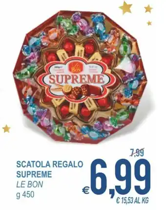 MD Discount Le Bon Scatola Regalo Supreme 450 g offerta