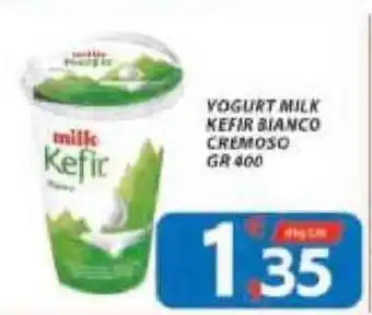 Vivo Supermercati milk Yogurt Kefir Bianco Cremoso 400 gr offerta