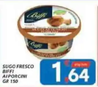 Vivo Supermercati Biffi Sugo Fresco Alporcini 150 gr offerta