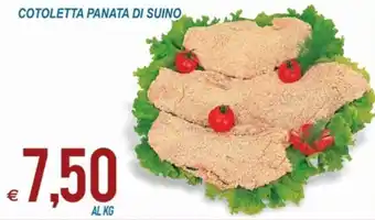 MD Discount Cotoletta panata di suino offerta