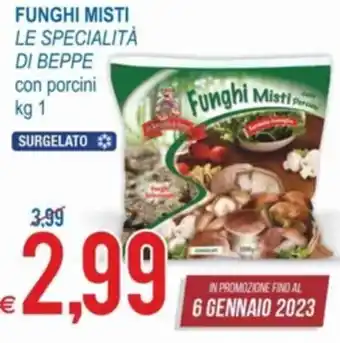 Le Specialità di beppe Funghi Misti 1 kg