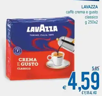 MD Discount Lavazza Caffè crema e gusto classico 250 g x 2 offerta