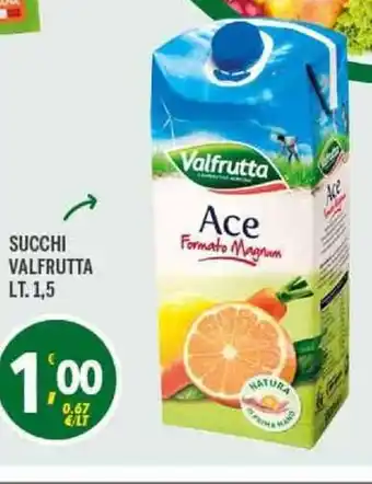 Supermercati Dok Succhi Valfrutta 1,5lt offerta