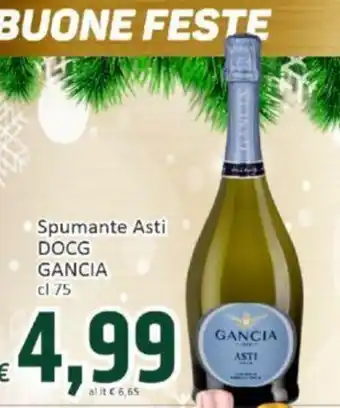 Paghi Poco Gancia DOCG Spumante Asti 75 cl offerta