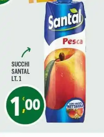 Supermercati Dok Succhi Santal 1lt offerta