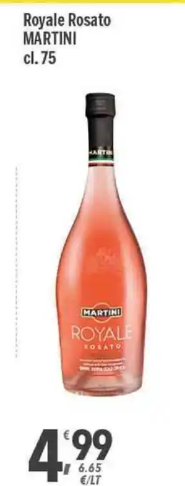 Supermercati Dok Martini Royale Rosato 75cl offerta