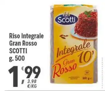 Scotti Riso Integrale Gran Rosso 500g