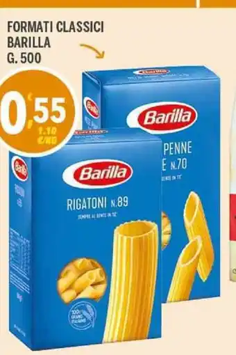 Supermercati Dok Formati Classici barilla 500g offerta