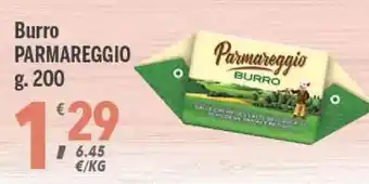 Supermercati Dok Parmareggio Burro 200g offerta