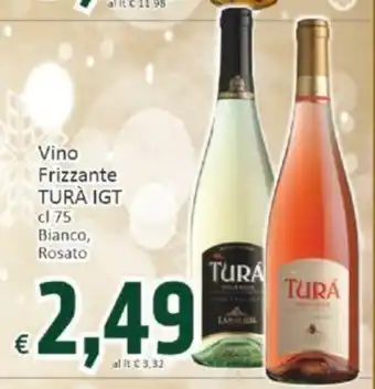 Paghi Poco Turà IGT Vino Frizzante Bianco,Rosato 75 cl offerta