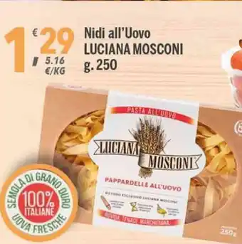 Luciana Mosconi Nidi all'Uovo 250g