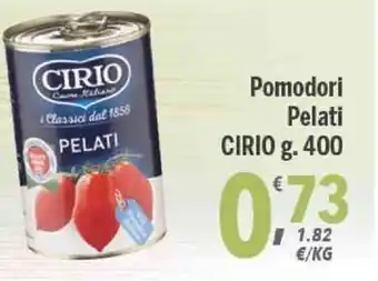 Cirio Pomodori Pelati 400g