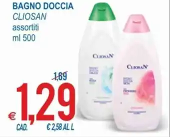 MD Discount Cliosan Bagno doccia 500 ml offerta