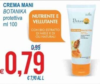 MD Discount Botanika Crema Mani 100 ml offerta