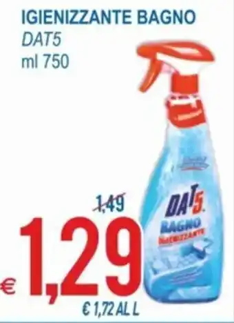 MD Discount Dat5 Igienizzante Bagno 750 ml offerta