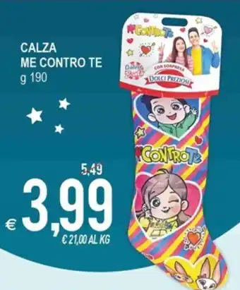 MD Discount Calza Me Contro Te 190 g offerta